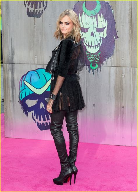 Cara Delevingne Brings Her Sister Poppy To The Suicide Squad Premiere Photo 3725151 Cara