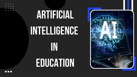 Artificial Intelligence In Education Youtube