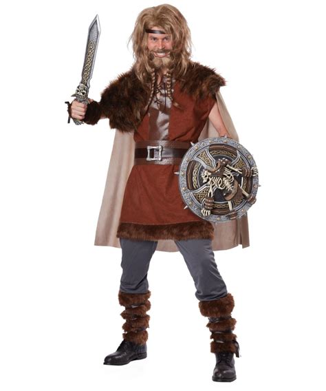 Vikings transports us to the brutal world of ragnar lothbrok, a viking warrior and farmer who yearns to explore and raid the distant shores across the ocean as ambition and innovation rattle his civilization. Mighty Viking Warrior Mens Costume - Men Costume
