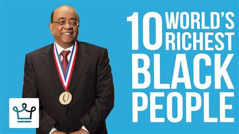 Top 10 Richest Black People In The World 2022 Glusea