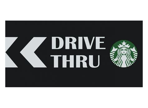 Starbucks Drive Thru Logo