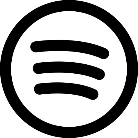 White Spotify Logo Transparent Png Nraecono