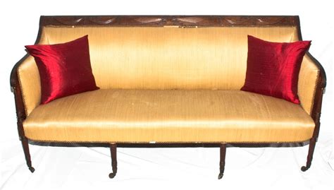 Furniture from the index of american design. Early 19th C American Duncan Phyfe New York Sofa With Original Old Dry Surface Circa: 1800-1820 ...