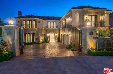 975 Million Mediterranean Mansion In Los Angeles Ca