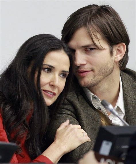 Demi Moore Ashton Kutcher Back Together Sources Say Actress Still Infatuated With Two And A