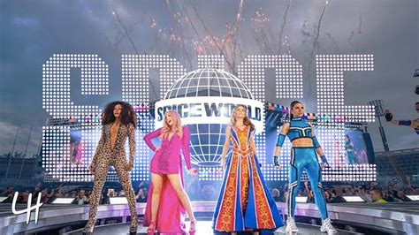 Spice Girls Full Intro Spice Up Your Life Lipehall Multi Angle Live At Spice World Tour