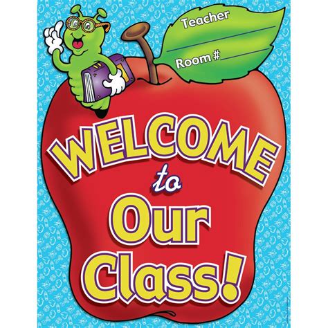 Chart Welcome To Our Class Poster Set Of 3 Class Poster Classroom Welcome Teacher Friends