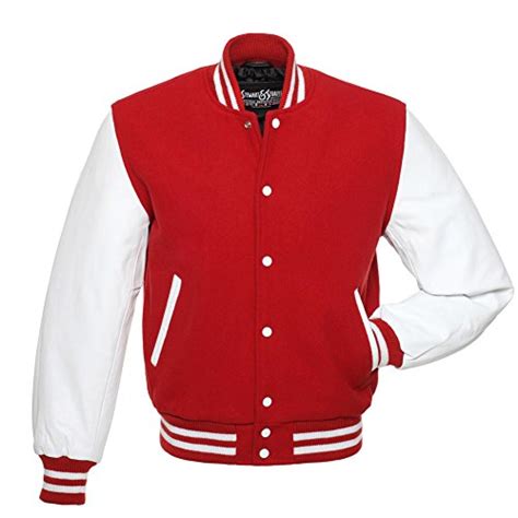 Best Red White Varsity Jackets For Back To School