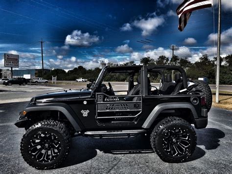 2017 Jeep Wrangler Custom Lifted Blacked Out Sport For Sale