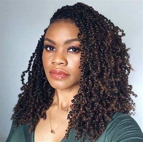 Beautiful Passion Twists Braids Hairstyles Hairdo Hairstyle