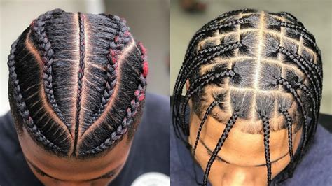 Braided hair comes in many different unique styles and designs. Slick Braids Styles for Men | Men Braids - YouTube