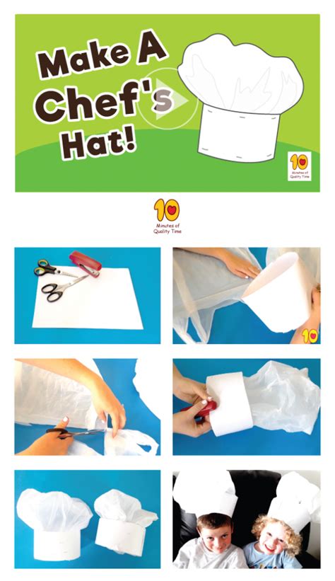 Chefs Hat Chef Hats For Kids Chefs Hat Diy For Kids