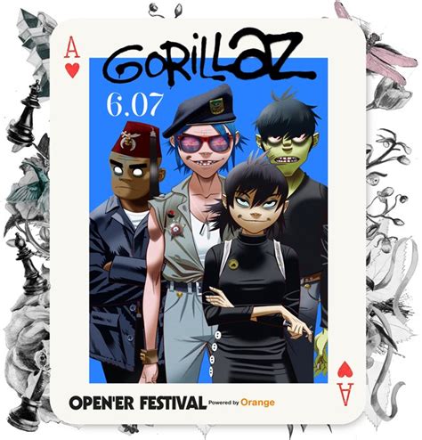 Gorillaz Na Opener Festival 2018 Ellepl