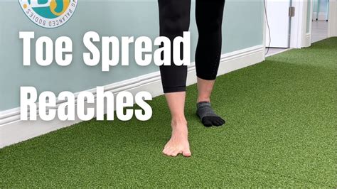 toe spread reaches b3 physical therapy youtube