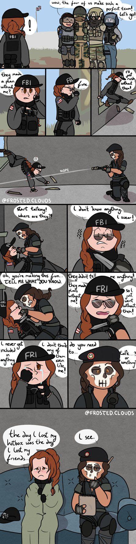Ash Needs A Friend By Frostedclouds Fun Comics Rainbow Six Siege Anime