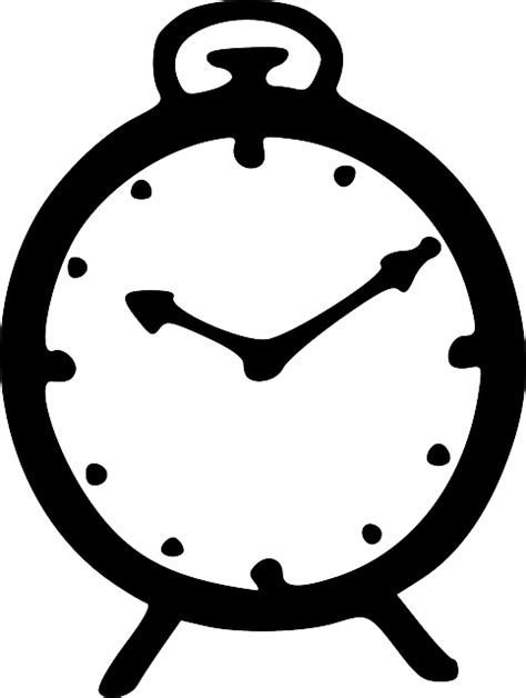 Alarm Clock Time · Free Vector Graphic On Pixabay