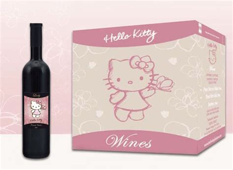 Say “hello” To Hello Kitty’s Own Variety Of Sweet Bottled Wines