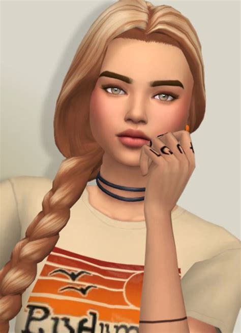 S4mm Tumblr Sims Hair Sims 4 The Sims 4 Skin Vrogue