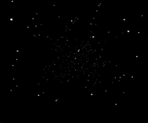 Black Background With Stars 