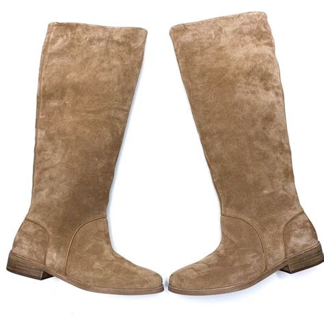ugg daley tall knee high chestnut boot 8 on mercari suede boots knee high boots chocolate