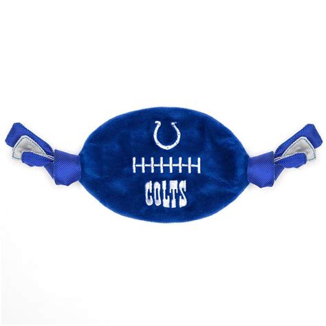 Indianapolis Colts Nfl Fuzzy Football Toy Petsfirst