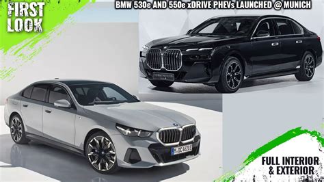 2024 Bmw 530e And 550e Xdrive Phevs Launched In Munich First Look