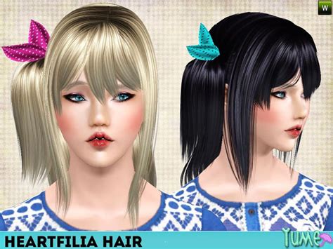 Zaumas Yume Heartfilia Hair Sims Hair Sims Sims 3