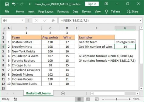 How To Use Index And Match Functions In Excel Step By Step Guide
