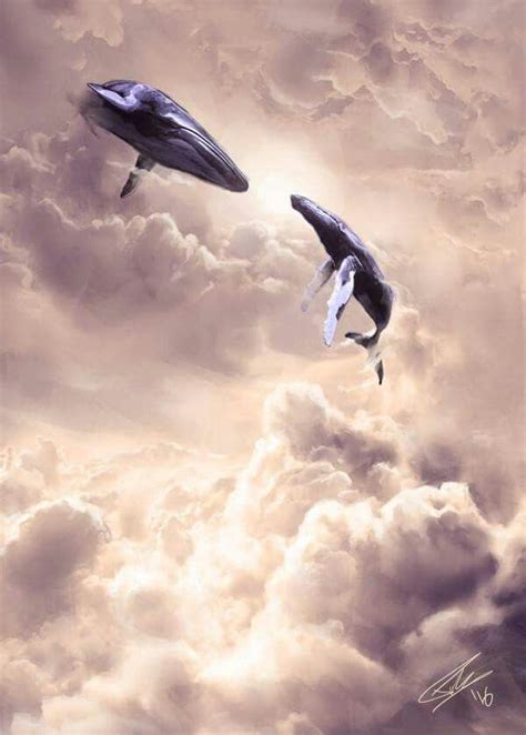 Whale Sky Surrealism Photography Art Photography Fantasy Creatures