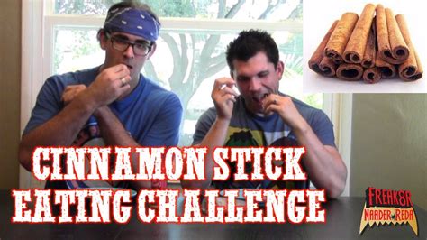 cinnamon stick eating challenge w damon devours ep 27 youtube