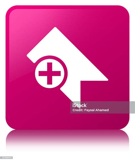 책갈피 아이콘 분홍색 사각형 버튼 더하기 기호에 대한 스톡 벡터 아트 및 기타 이미지 더하기 기호 더하기 키 라벨 Istock
