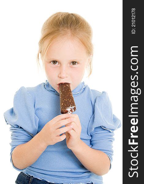 Girl Eating Ice Cream Free Stock Images And Photos 21012178