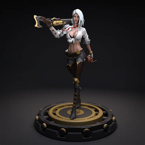 Ashe From Overwatch Specialstl