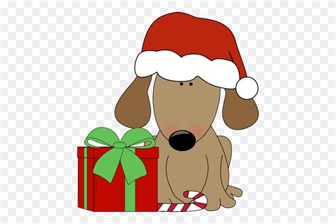 Cartoon Christmas Dog Clipart Merry Christmas Bulldog Cartoon Dog