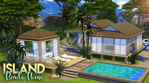 Sims 4 Island Living Beach House Download Qosanic