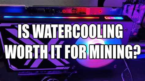 Is Water Cooling Worth It For Gpu Mining Hybrid Water Cooling For Gpu
