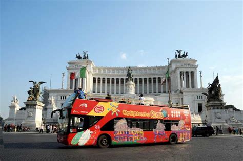 Rome City Sightseeing Hop On Hop Off Bus With Audioguide Getyourguide