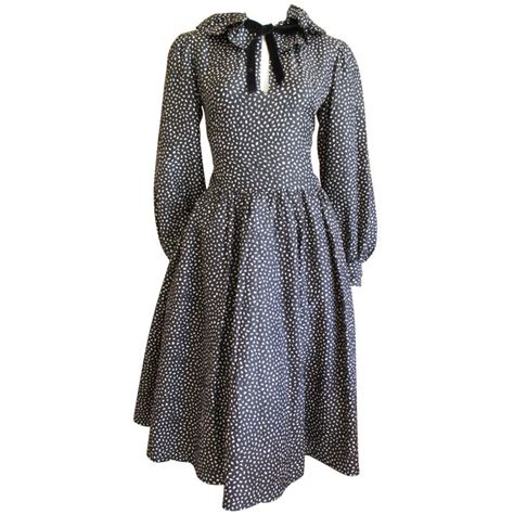 Christian Dior Haute Couture Silk Day Dress At 1stdibs