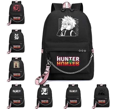 Mochila Escolar Hunter X Hunter Girl Killua Eyes Killua Hxh Cuotas