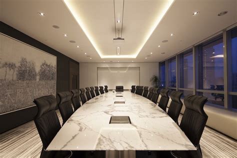 Sca Boardroom Large Meeting Room Marble Conference Table With