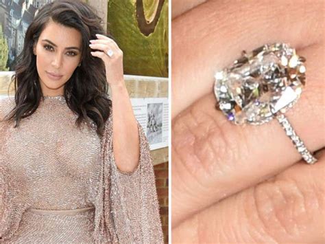 Kim Kardashian Shares Story Behind Upgraded Engagement Ring Vlrengbr