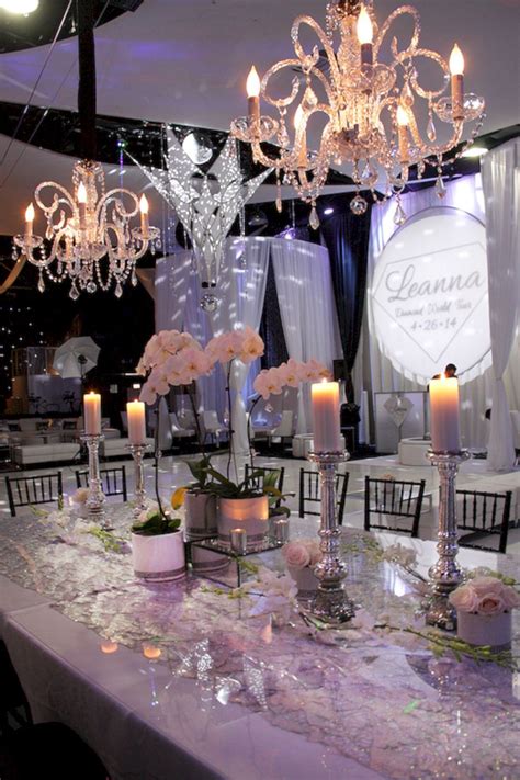 35 Beautiful Diamond Decorations For Your Bling Party Bling Party