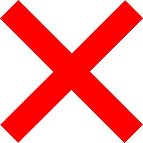 File:Red X.svg - Wikimedia Commons png image