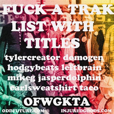 Ofwgkta 12 Odd Future Songs Download