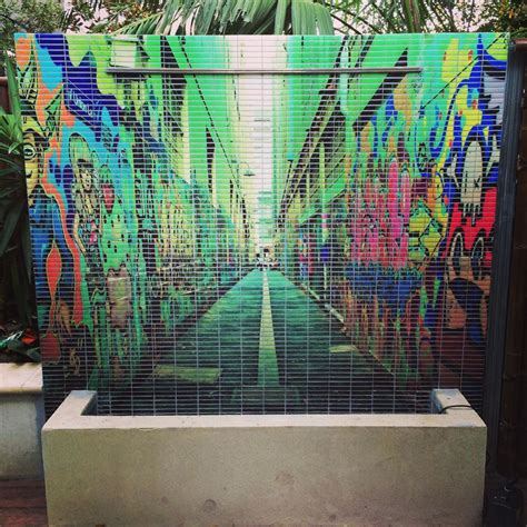 This Melbourne Lane Way Graffiti Image Was Turned Into A Mosaic Tile