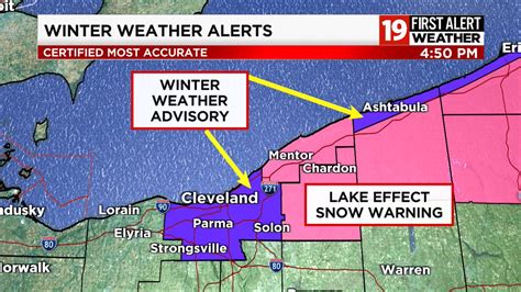 Erika Paige On Twitter Lake Effect Snow Warnings Have Been Issued For