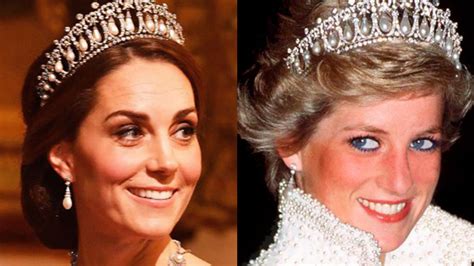 Kate Middleton Wears Princess Dianas Iconic Tiara To Palace Banquet