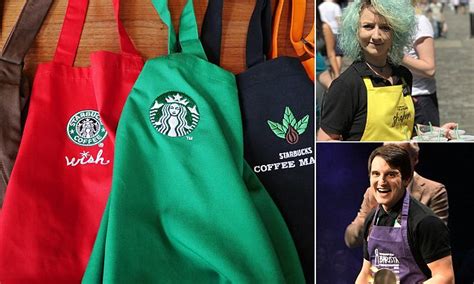 Starbucks Reveals Secret Meanings Behind Its Apron Colors Daily Mail