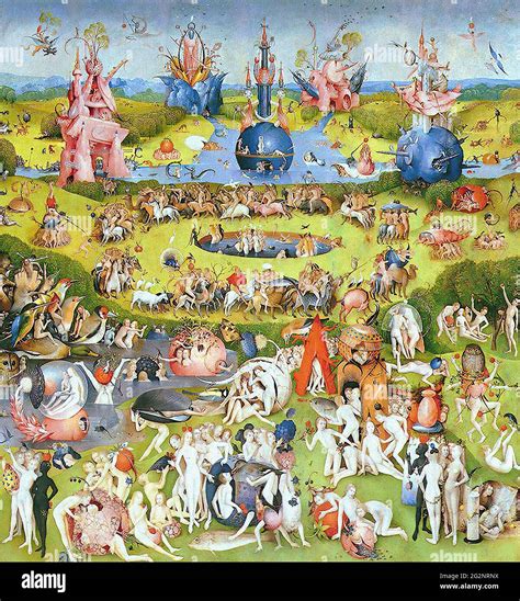 Hieronymus Bosch Garden Earthly Delights 1515 11 1515 Stock Photo Alamy
