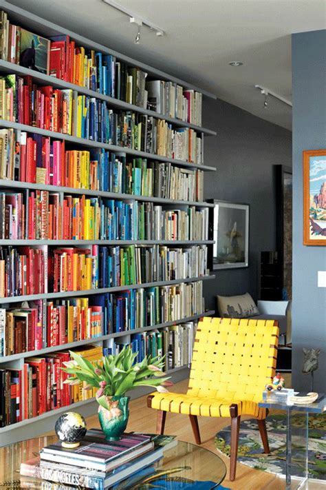rainbow bookshelf ideas   real show stopper page